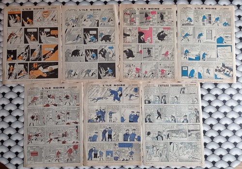Lot planches de bande - lot,