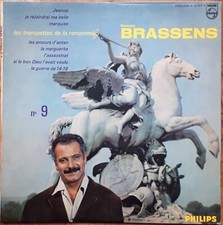 GEORGES BRASSENS 25CM N°9