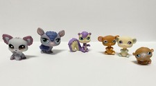 Lot 7 Figurines LITTLEST PETSHOP (chihuahua, tatou, écureuil, etc) / LPS HASBRO