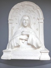 Buste Sainte Thérèse Blanc