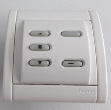 SAGANE LEGRAND 84526 Interrupteur volet roulant individuel CPL IR blanc