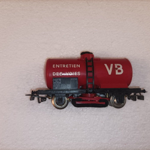 Jouef 6495 wagon nettoyeur - ho,