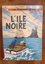 Hergé Tintin L'Ile Noire 2nd