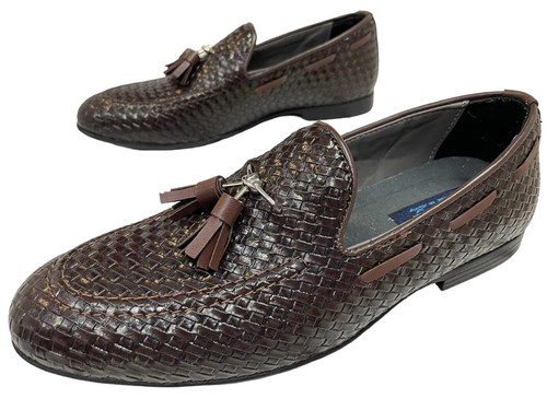 Mocassin loafer marron - mocassin, tressé