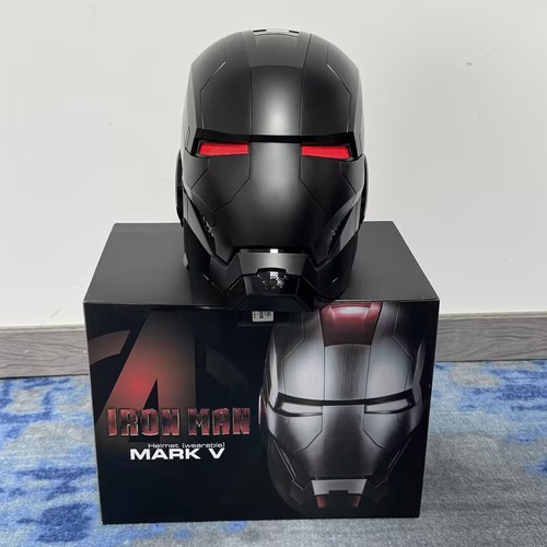 Casque iron man mk5 noir - man,
