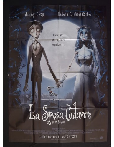 Affiche sposa cadavere tim - la,