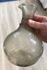 Ancienne Carafe carafon Verre Soufflé Normandie ?