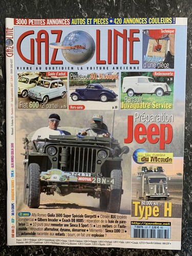 Magazine gazoline 137 - magazine, jeep