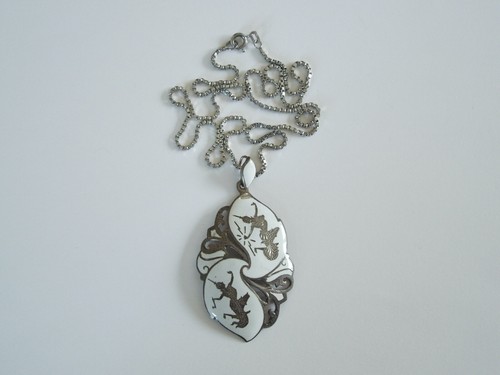 Pendentif argent sterling - pendentif, en