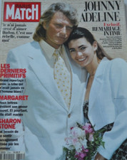 Paris Match n° 2344 - Johnny Hallyday et Adeline : le remariage - 28 avril 1994