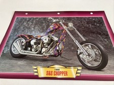 Harley Davidson 1605cc S&S chopper 1998 fiche carte moto passion Atlas