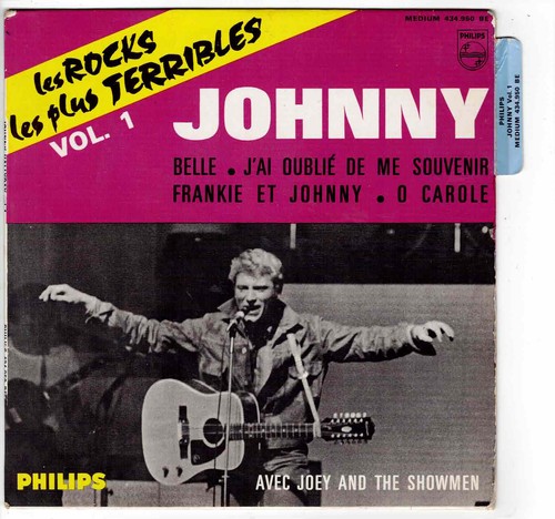 Johnny hallyday belle - belle, rare