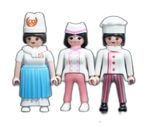 Playmobil figurine cuisinière