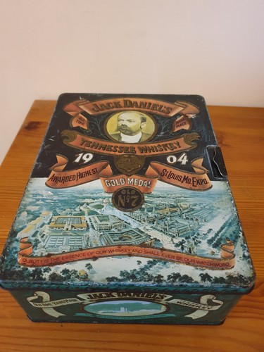 Boite métallique jack daniels - boite,