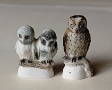 FEVE -FEVES - "LES CHOUETTES ET HIBOUX 2003" - LOT DE 2