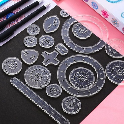 Kit motifs spirographes - de,