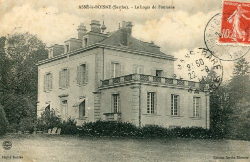 Carte asse boisne - le, logis