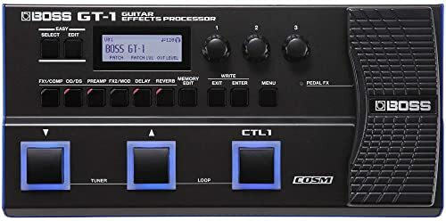 Guitare boss processeur - boss, gt-1