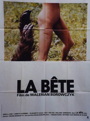 Bête affiche originale - affiche,