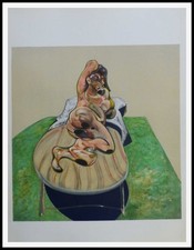 Francis BACON : Derrière le Miroir III, 1er tirage original, lithographie 1966