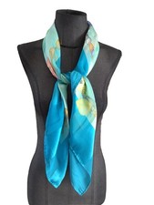 REs Beau Et Authentique Foulard 100% Soie Leonard Tbe 