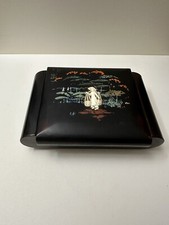 Boîte Asiatique En Bois Dur 