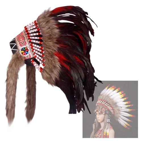 Coiffe plumes coiffure - coiffe, de