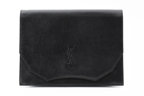 Pochette cuir yves saint - yves,