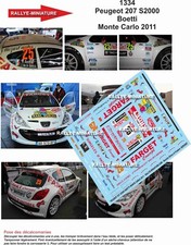 DECALS 1/32 REF 1334 PEUGEOT