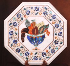 12 " Marbre Côté Table Haut