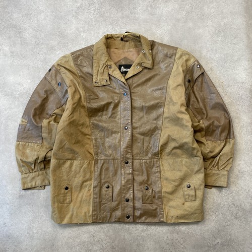 Veste cuir avanti pour - en,