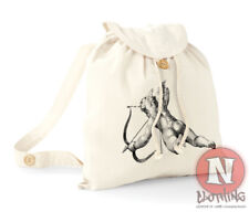 Cupidon Sac à Dos Art Amour Vacances École Collège Coton Bio Jour Sac