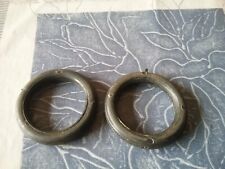 2 PNEUS DIAMETRE 50,MM POUR JOUET ANCIEN TYPE CITROEN-CIJ-JRD-JEP-CR