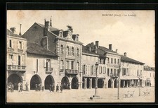 CPA Marciac, Les Arceaux 1905 