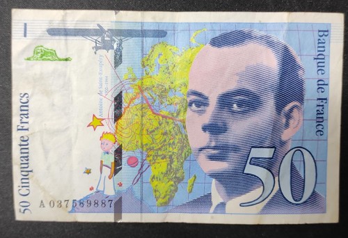 France billet francs - france, 50