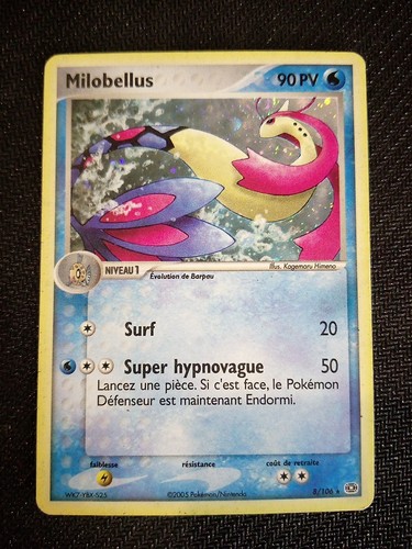 Carte pokémon milobellus - carte,