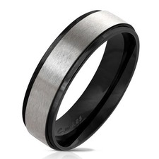 Bague anneau en acier