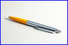 1973 ACIER & ORANGE Montblanc Junior Stylo À Bille N°692 Avec Nouvelle Mine