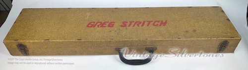 Tweed lap steel guitar case