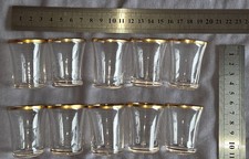 Lot de 10 petits verres