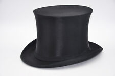 Ancien chapeau claque gibus haut de forme mode homme 18° début 19° collection
