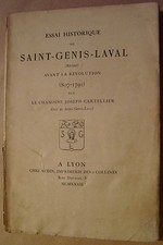 CARTELLIER Joseph - ESSAI