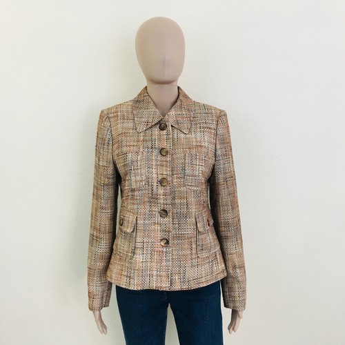 Veste blazer designer marron - blazer,