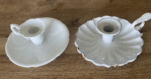 Anciens vintage bougeoirs - anciens,