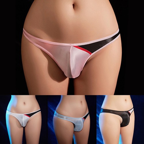 Slip brillant bombé pochette