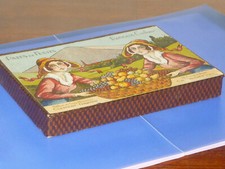 ANCIENNE BOITE RANOUX CONFISEUR PATES DE FRUITS CHAMALIERES CLERMONT FERRAND