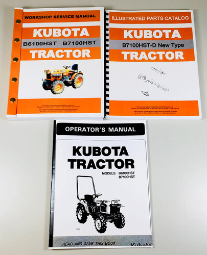 Kubota b7100hst new - kubota, type