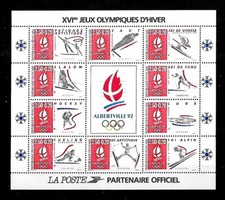 BLOC FEUILLET - BF N° 14 - ALBERTVILLE JO 92 - FRANCE - Neuf** - 1992