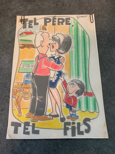 Dessin presse original - dessin,