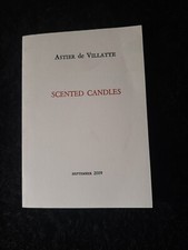 Astier de Villatte - Scented candles- september 2009 - Mazeaud Sophie rare livre